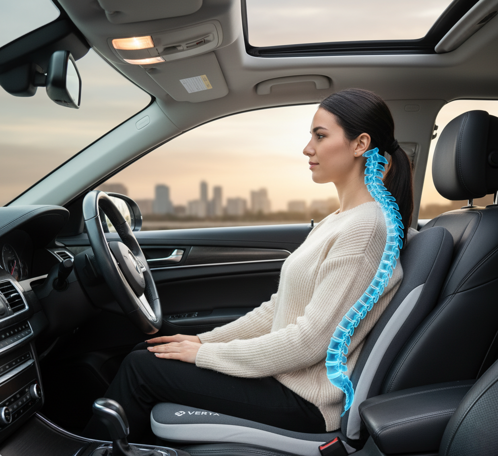 Vertaease™ Back Support Cushion – Relieve Back Pain in Minutes