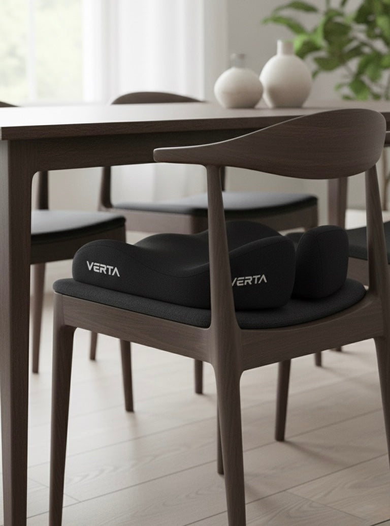 VertaEase™ Ergonomic Memory Foam Seat Cushion
