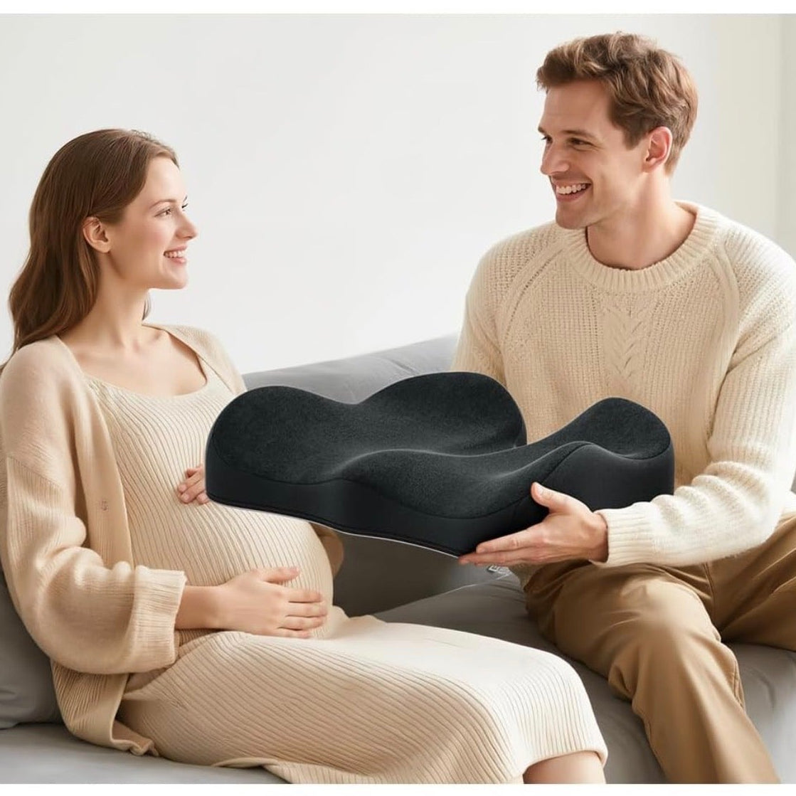 VertaEase™ Ergonomic Memory Foam Seat Cushion