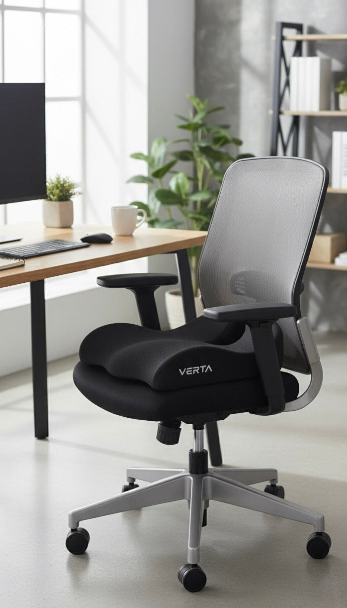 VertaEase™ Ergonomic Memory Foam Seat Cushion
