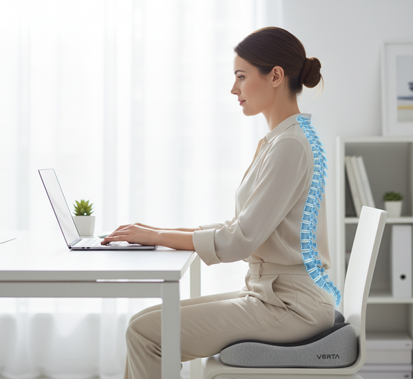 Vertaease™ Back Support Cushion – Relieve Back Pain in Minutes