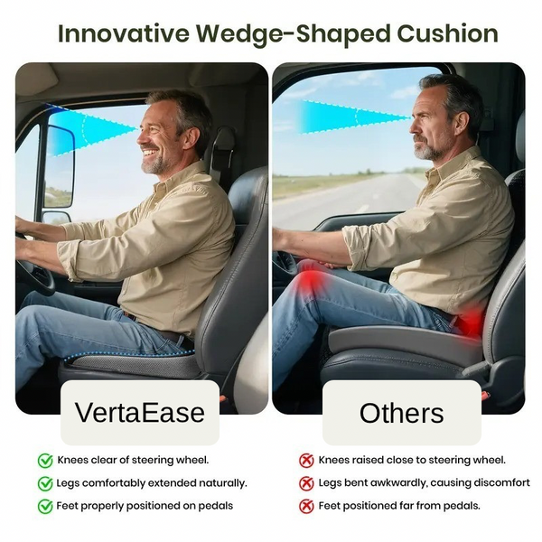 Vertaease™ Back Support Cushion – Relieve Back Pain in Minutes